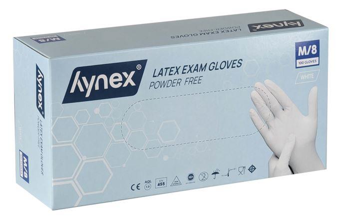 Handschoenen latex poedervrij